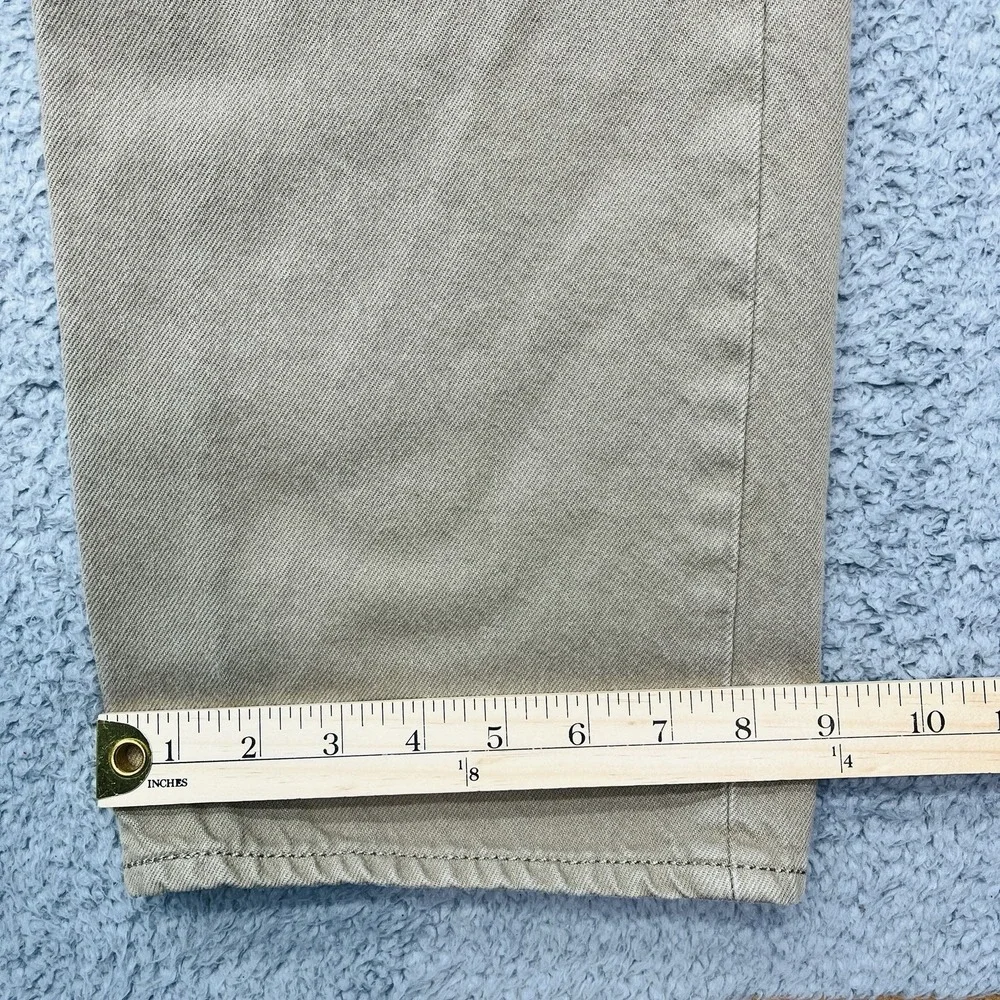 Levi's 501 Button Fly Jeans Mens 38x31 Beige Straight Leg‎ Classic Normcore